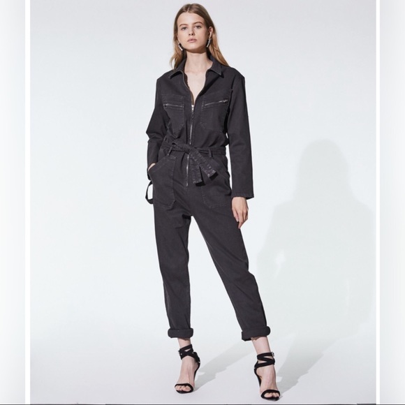 iro denim jumpsuit